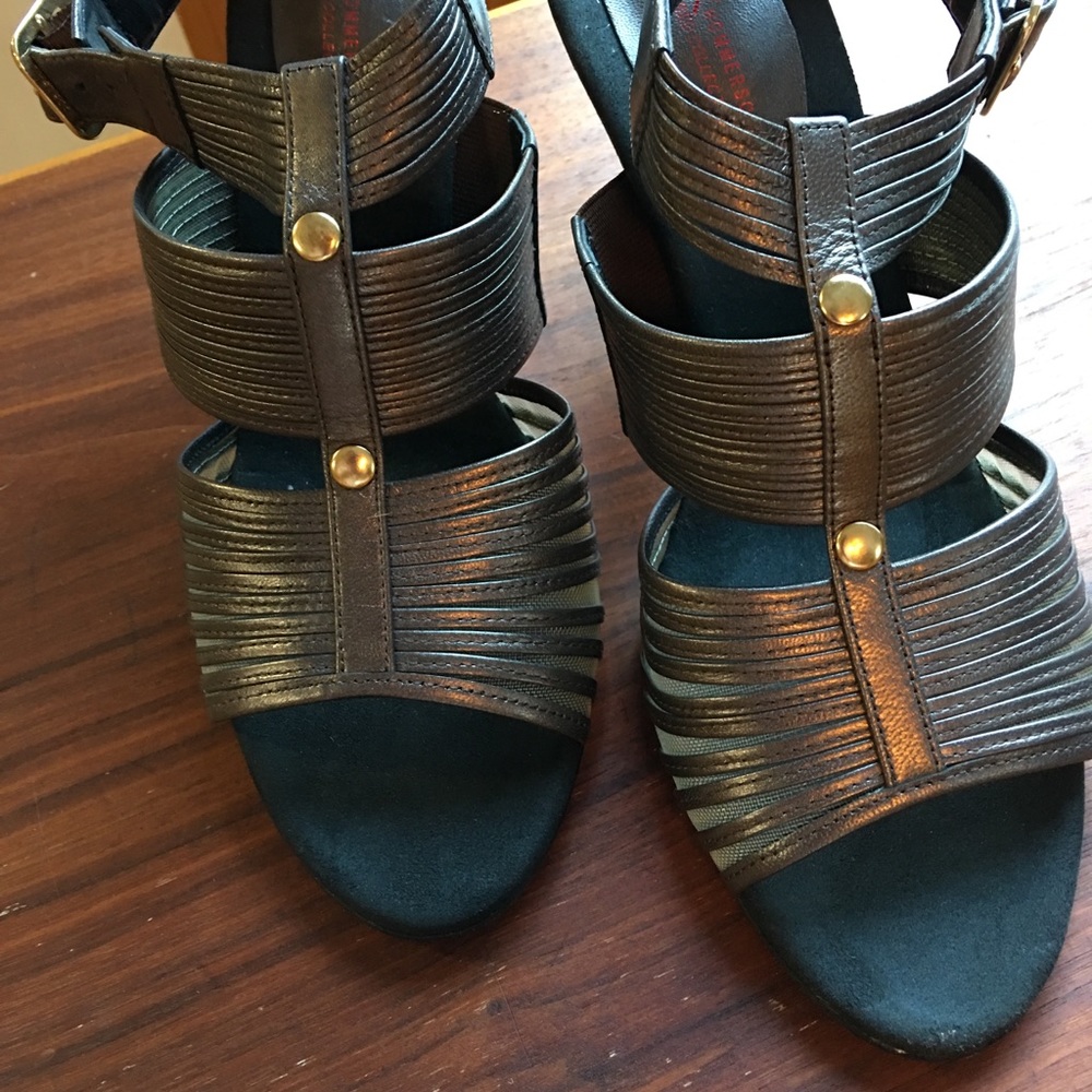 NEW Ros Hommerson Ankle Strap Sandals 10-1/2 Wide